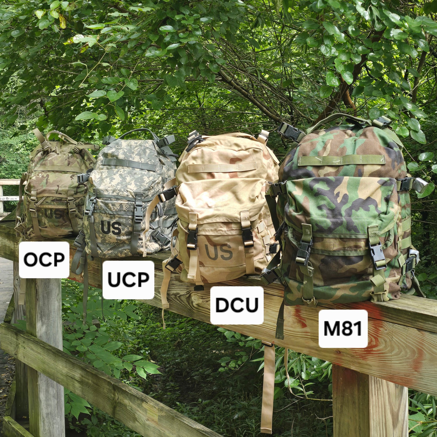 onethiefsurplus Camping & Hiking MOLLE II Assault Pack