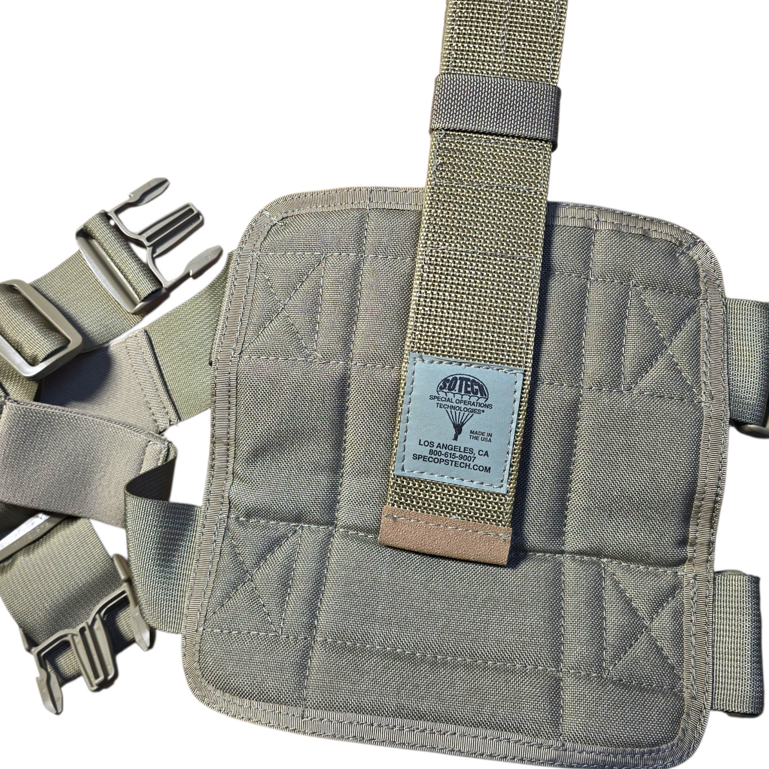 onethiefsurplus Camping & Hiking S.O. Tech Drop Leg Panel, IFAK Pouch, and Insert (Coyote)