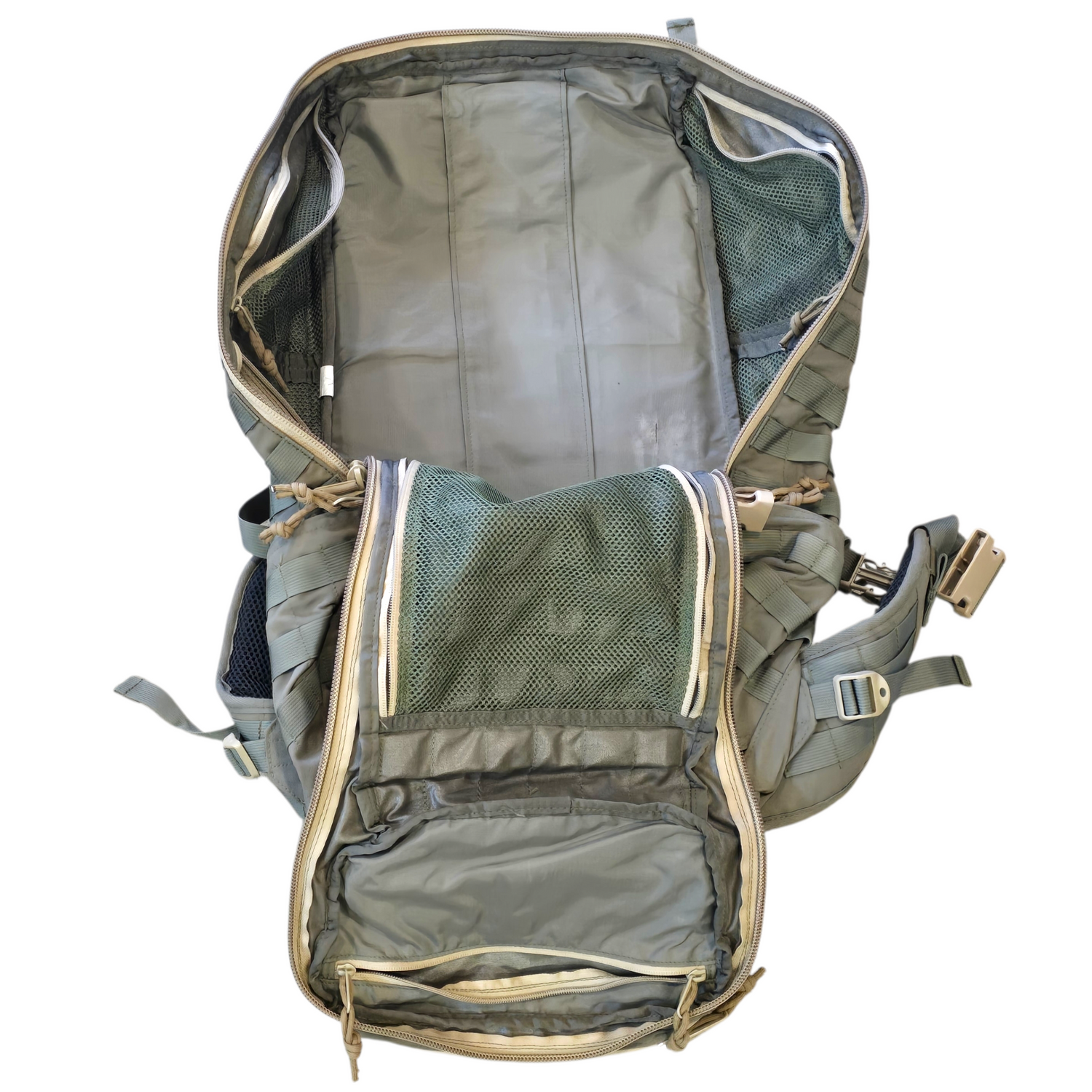 onethiefsurplus Camping & Hiking Tactical Tailor Extended Range Operator Pack  (Rare Smoke Green Colorway)