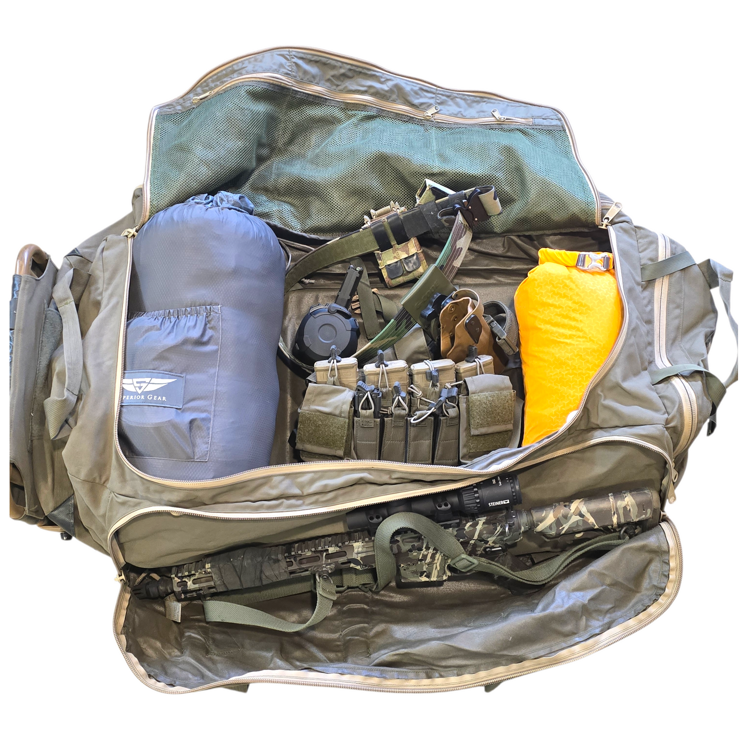 onethiefsurplus Camping & Hiking Tactical Tailor Rolling Deployment Bag