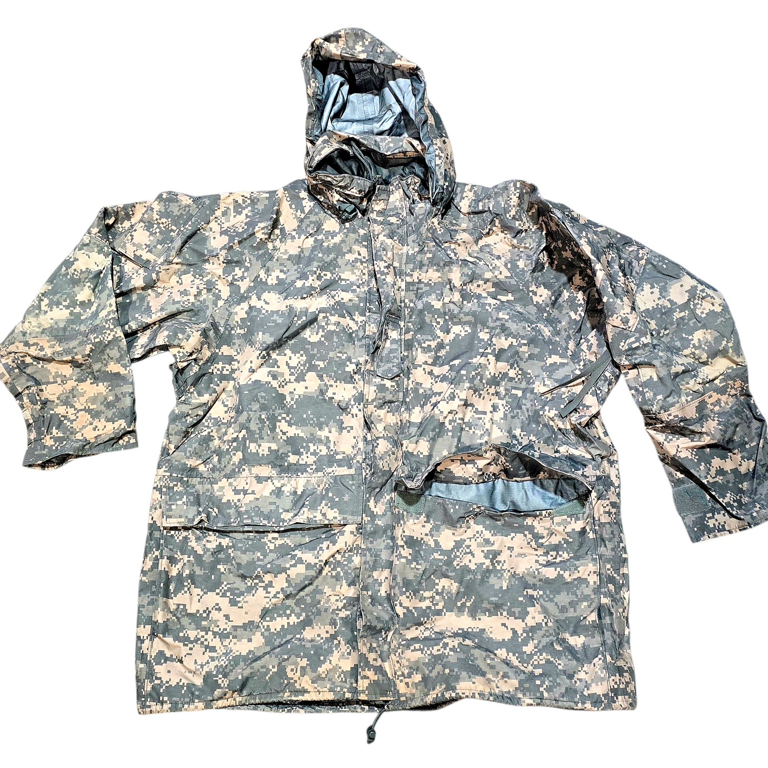 onethiefsurplus Camping & Hiking UCP Gore-Tex Cold / Wet Weather Parka – Military Surplus Waterproof Jacket