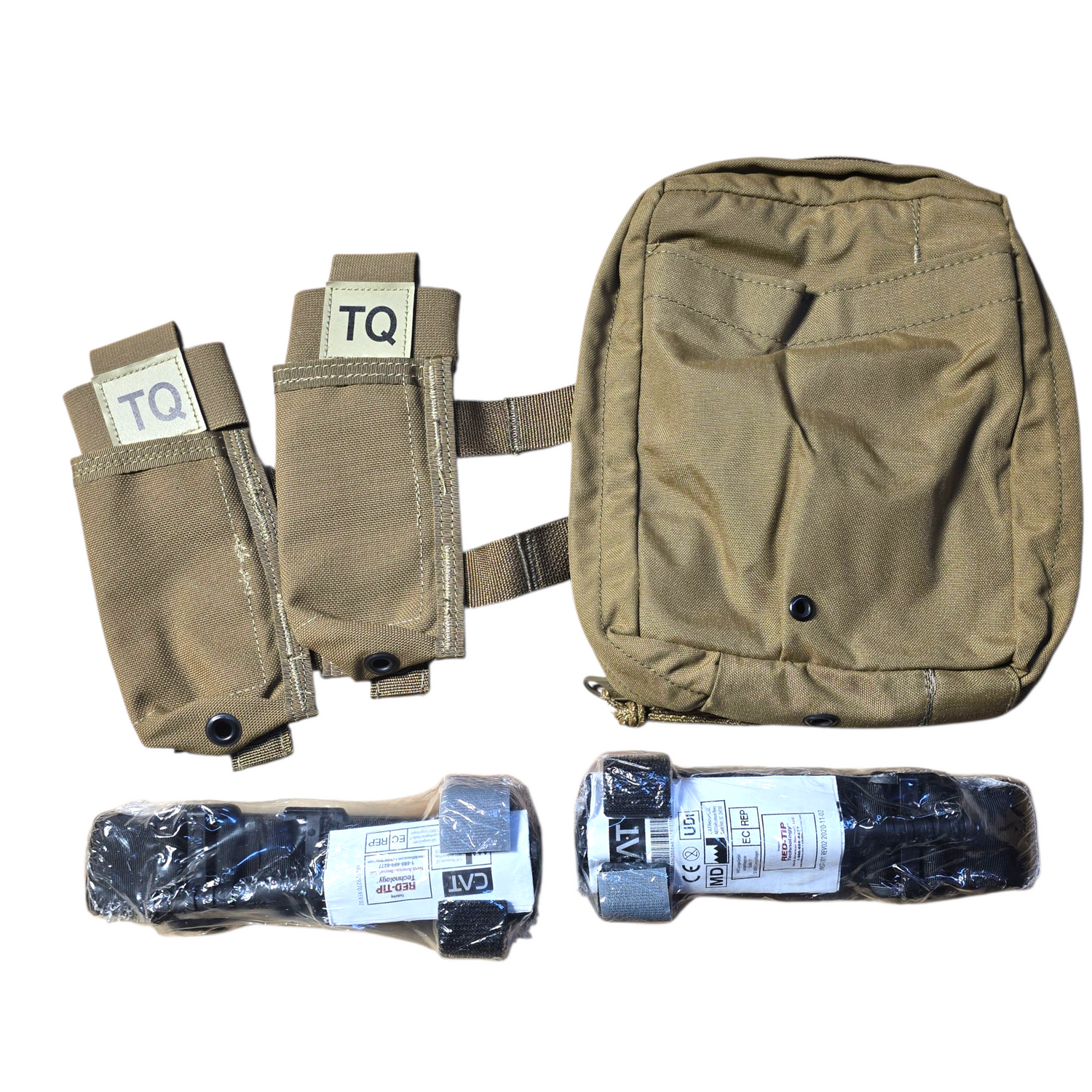 onethiefsurplus Camping & Hiking USMC Coyote IFAK Bundle