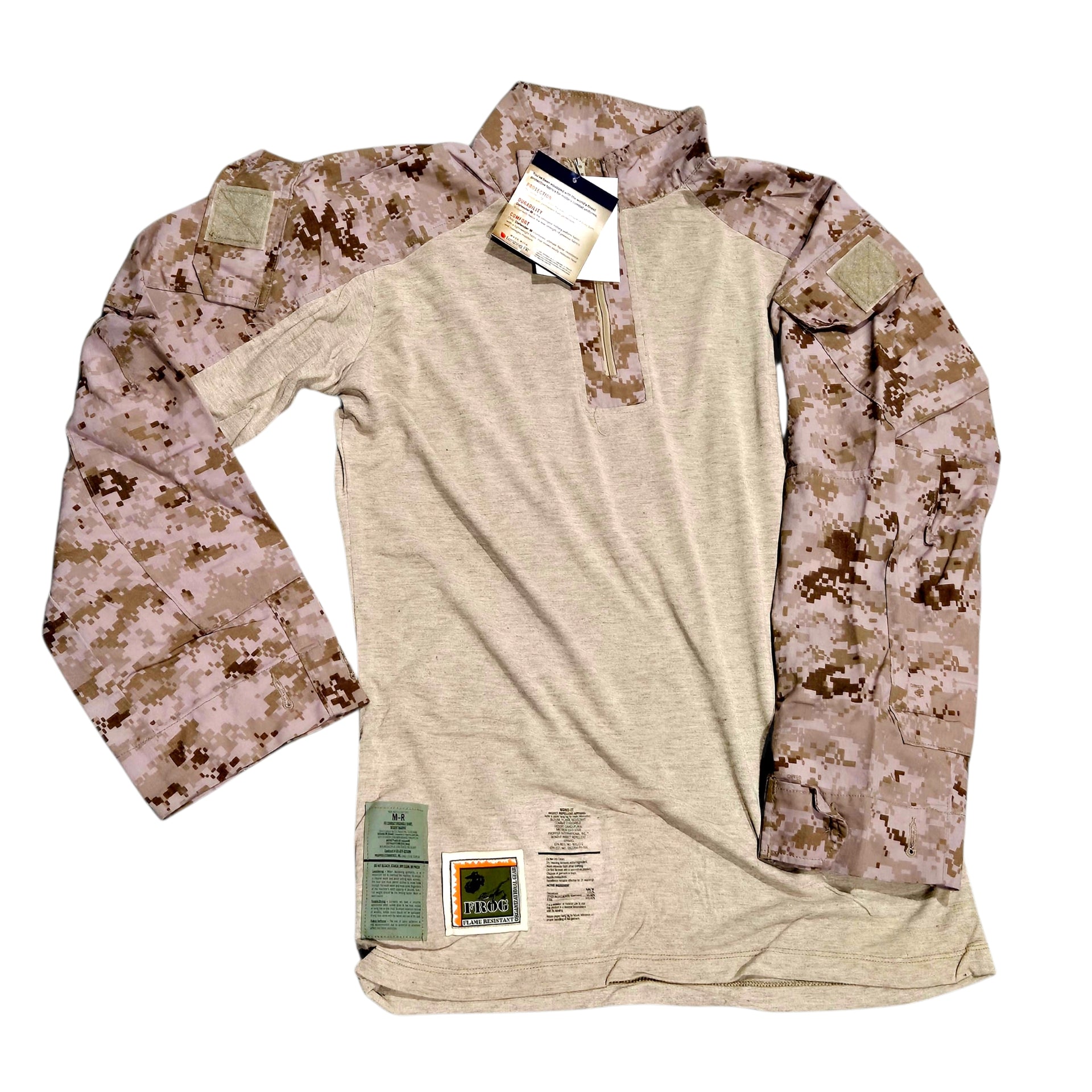 USMC Desert Fire Resistant Organizational Gear (FROG) Top – onethiefsurplus