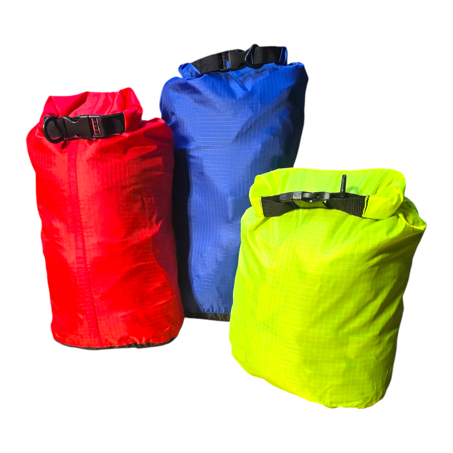 onethiefsurplus Camping & Hiking Waterproof Dry Bag 3 pack