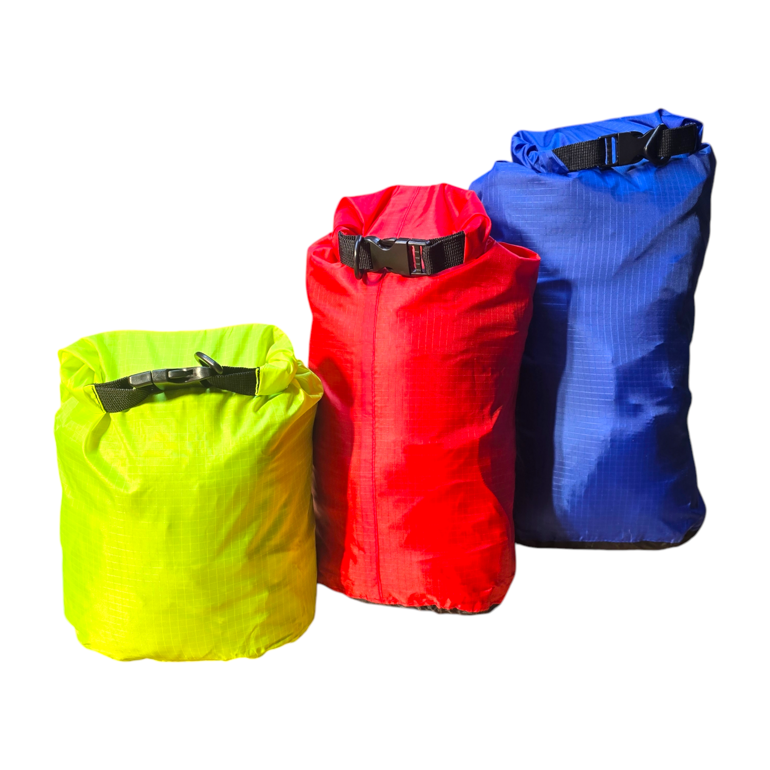 onethiefsurplus Camping & Hiking Waterproof Dry Bag 3 pack