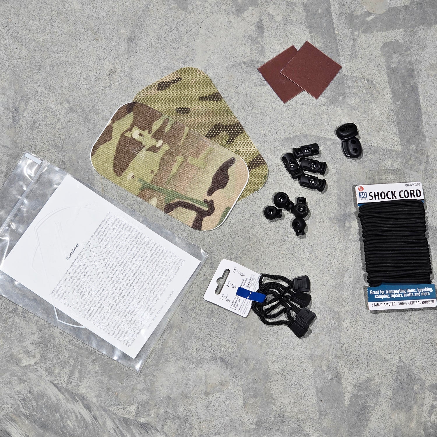 onethiefsurplus gear Military Field Repair Kit – Tactical Gear & Clothing Repair Bundle