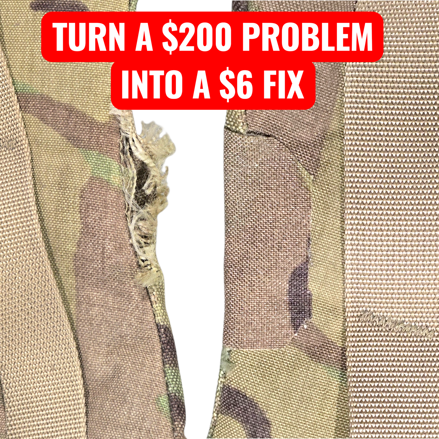 onethiefsurplus gear USGI Mission Essential IR/ Fire Resistant OCP Adhesive Patch Kit