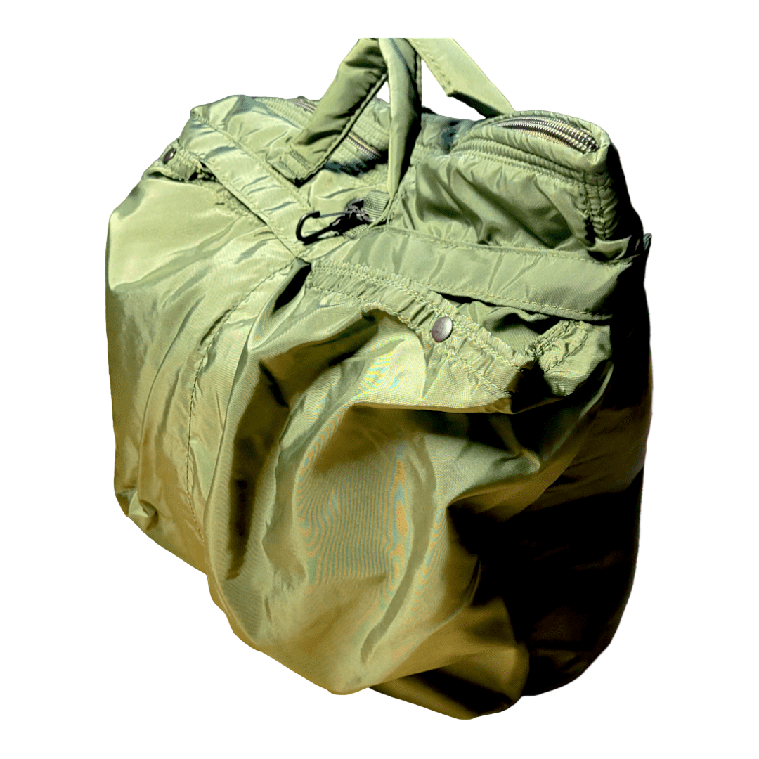 onethiefsurplus Green Flight Helmet Bag