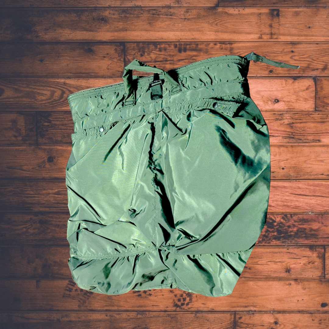 onethiefsurplus Green Flight Helmet Bag