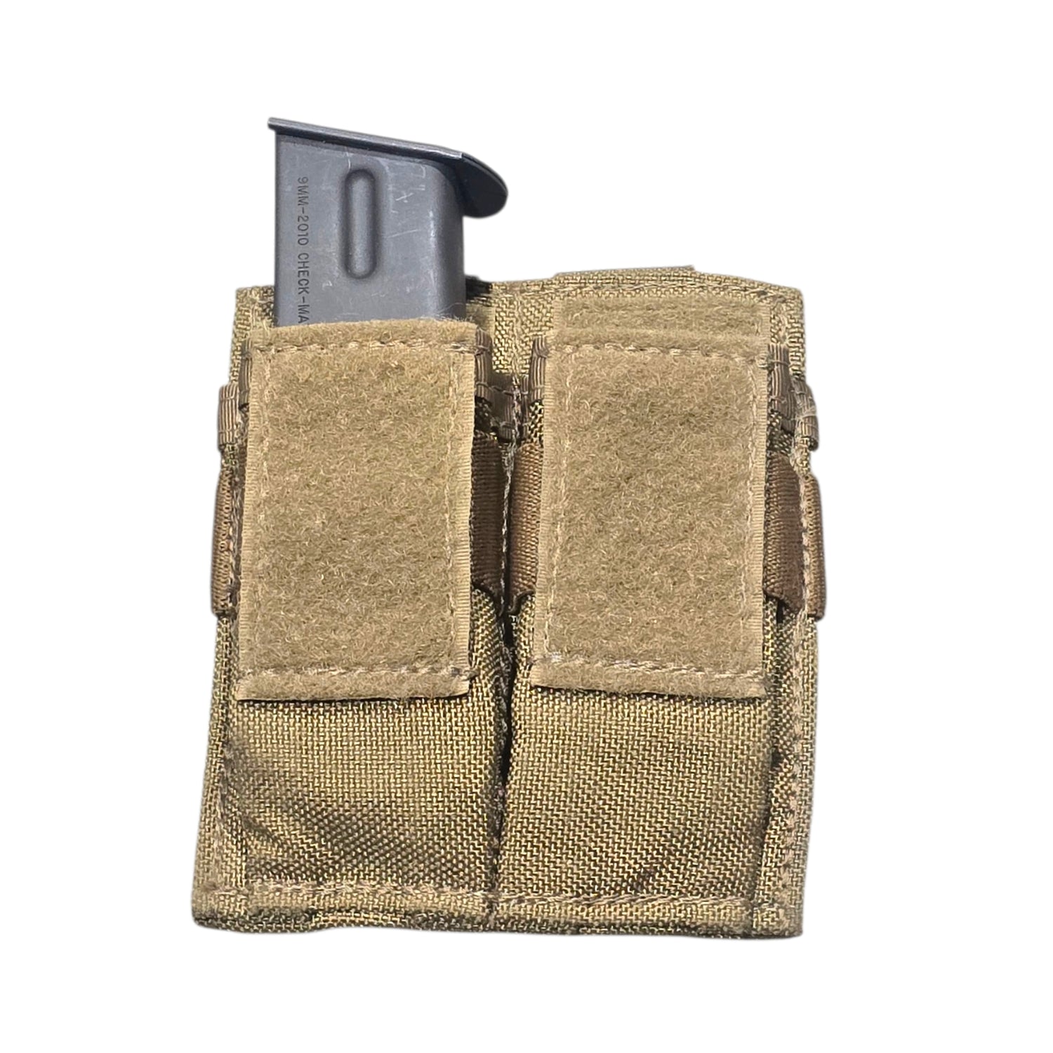 onethiefsurplus Pouch USMC Coyote Double Pistol Magazine Pouch – Genuine Military Surplus