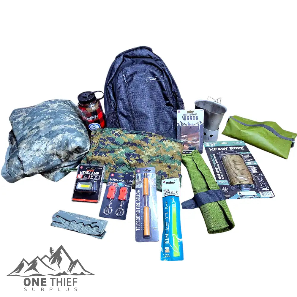 Prepared Wanderer’s ’Go Bag’ Kit Camping & Hiking