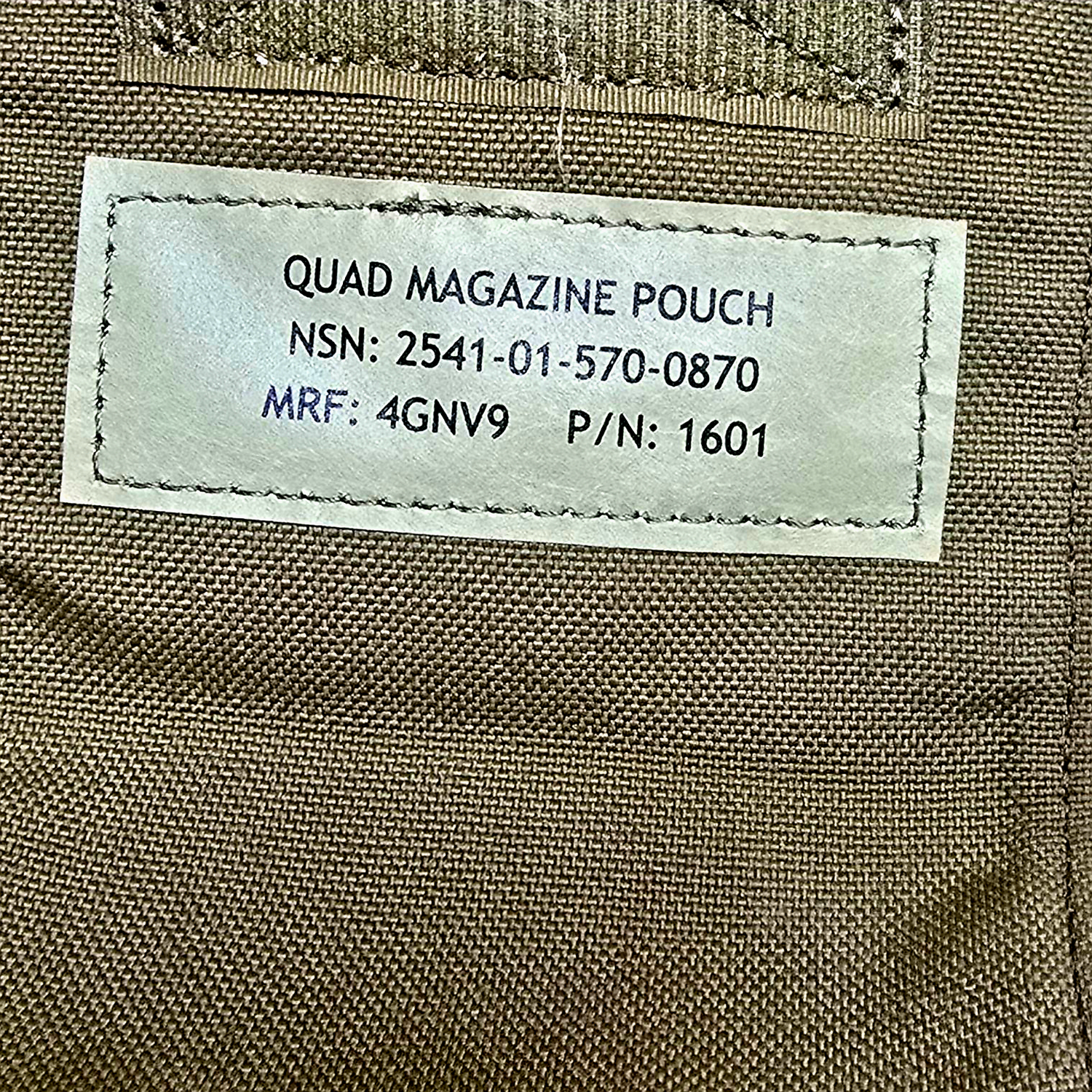 BMI Defense Quad Magazine Pouch