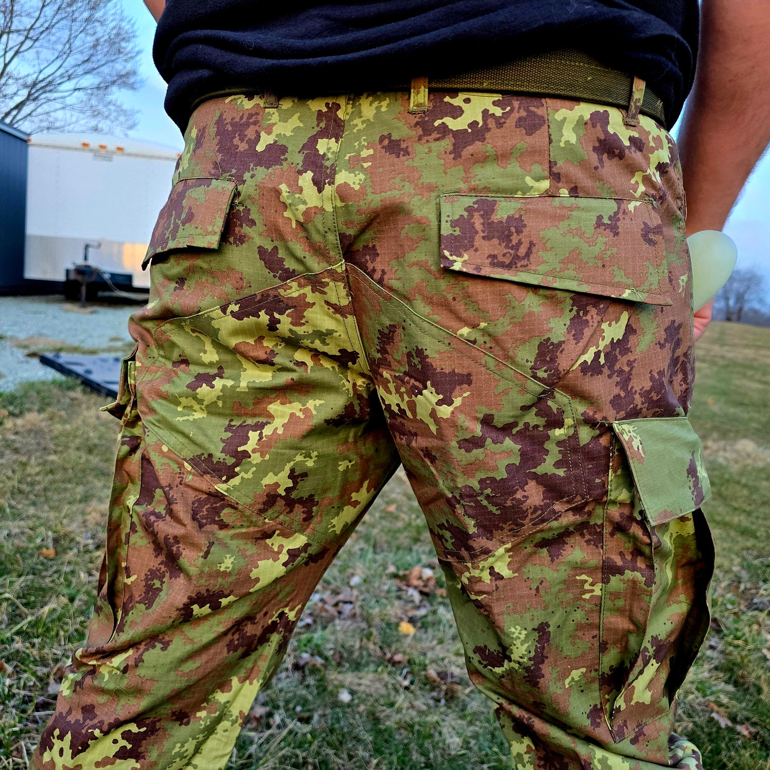 Unissued Italian Vegetato Combat Trousers