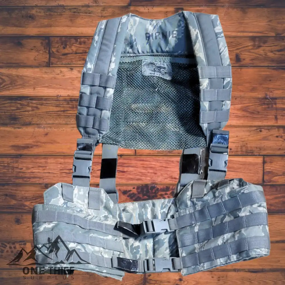 Usaf Abu Digital Tiger Stripe H Gear Load Bearing Vest (L/Xl) Dflcs