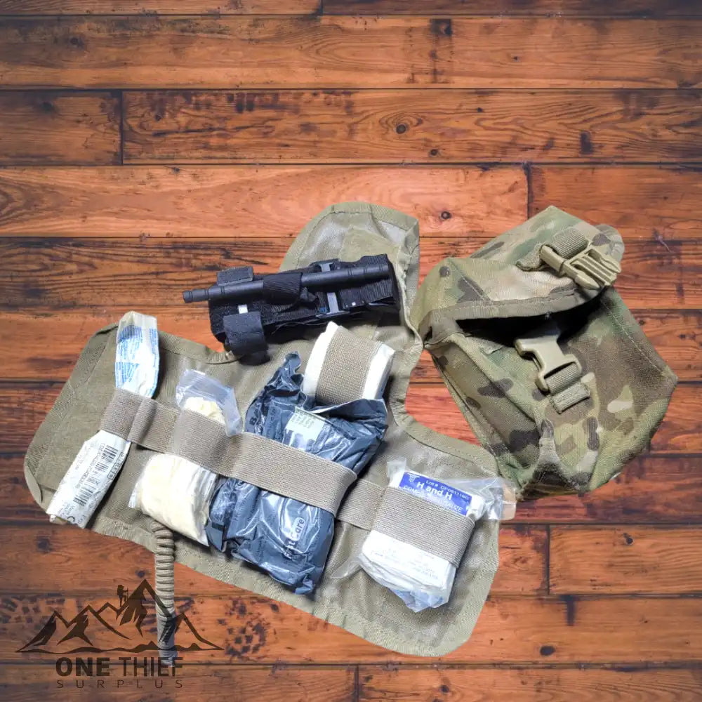 Usgi Individual First Aid Kit (Ifak) With Contents